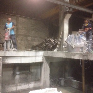 beton döşeme kesme